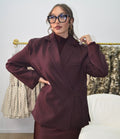 Blazer Bordeau Oversize