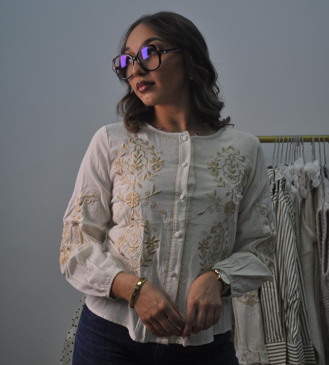 Chemise Brodé
